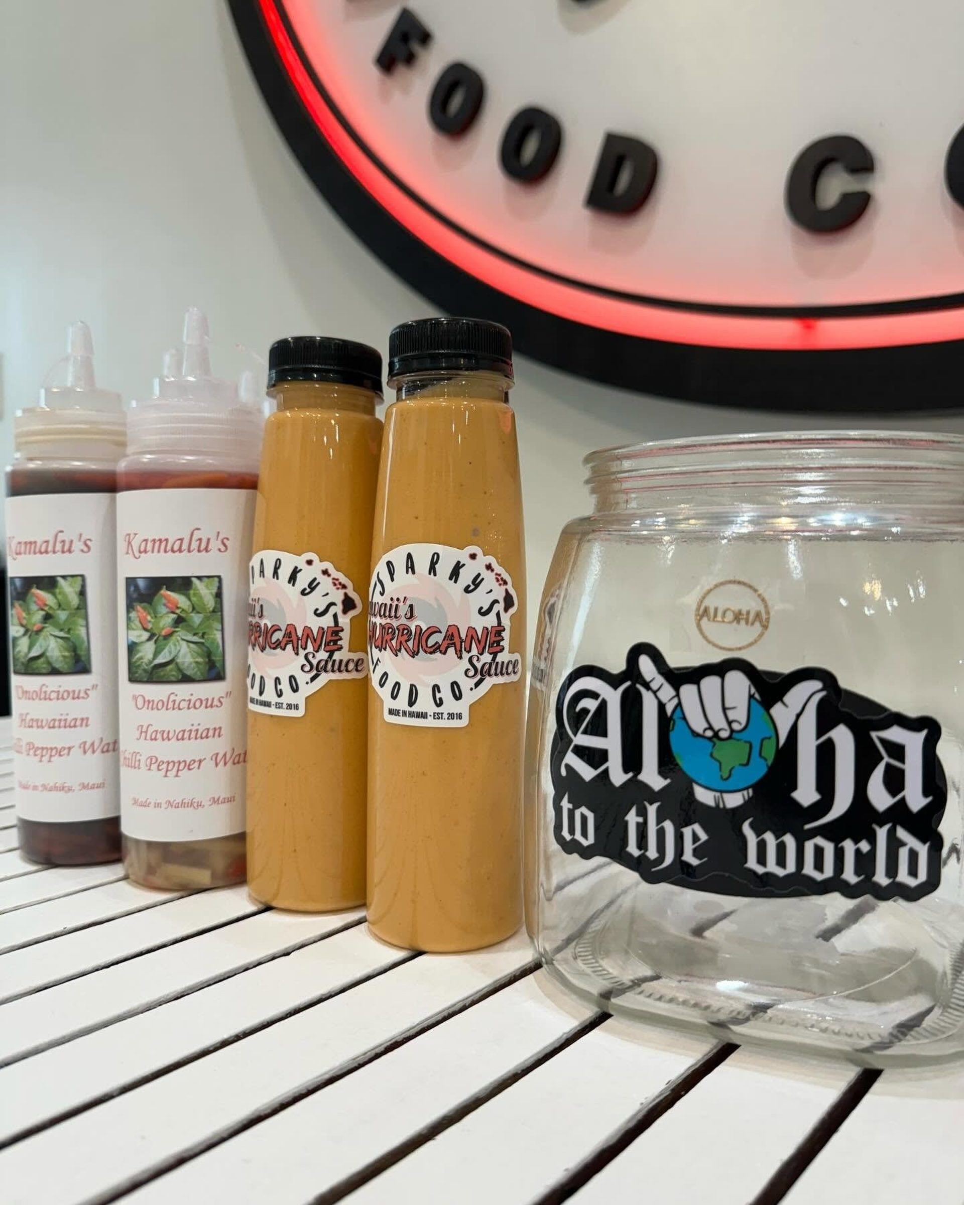 Hurricane Sauce — a Sparky's signature