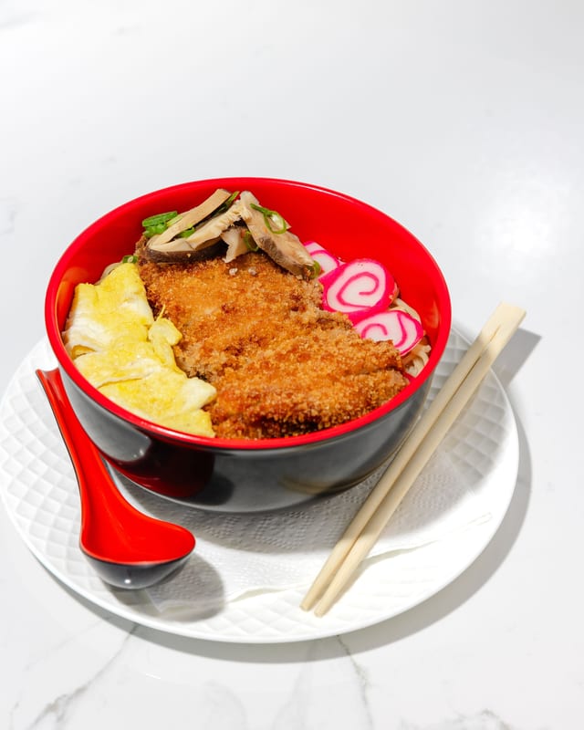 Chicken Katsu Saimin.