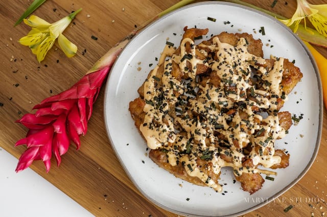 Hurricane Mochiko Chicken.