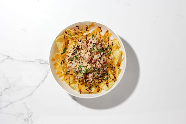 Hurricane Poke Nachos.