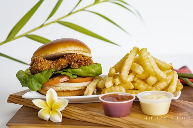 Crispy Hurricane Chicken Sandwich.